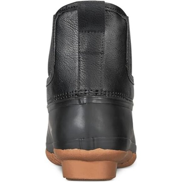 Style & Co. Womens Harlii Faux Leather Pull-on Ankle Boots Black Size 5 Medium - Picture 2 of 4